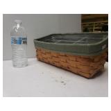 Longaberger Basket w/ Liner & Protector