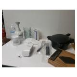 Pampered Chef Small bar Pan, Chopper, Pot,