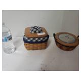 Longaberger Tissue Holder & Presidential Baskets