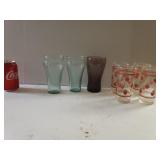 Coca-Cola & Strawberry Themed Glasses