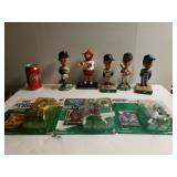 Baseball Bobbleheads & Football Action Figurines