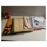 Vintage Music Sheet Books