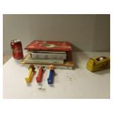 (3) Vintage PEZ Dispensers, Vintage Tape