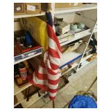 America Flag w/ Pole