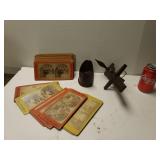 Vintage Stereoscope Viewfinder & Cards