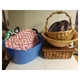Book Bags, Basket, Plastic Tote