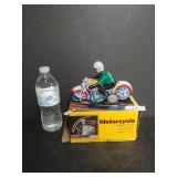 Tin Wind-up Motorcycle Toy