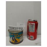 Soft Shell Clams Can from Thompson Bros