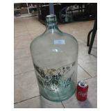 5 gal Glass Wine Jug w/ Eagle Logo