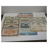Vintage Stock Certificates / Bonds