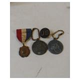 VIntage ESSO Pins, US & Baseball Pin