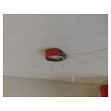 Size 6 Sterling Ring w/ Red "Stone"