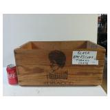Black Americana Tobacco Crate