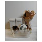 Baking Dishes, Cocktail Shakers, Wooden Spoons