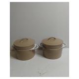 Melt Ovenware Double Boilers?