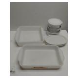 Baking / Cooking Dishes, some marked Fire King &