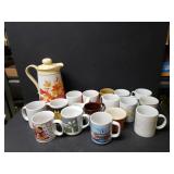 Pitcher & Coffee Mugs
