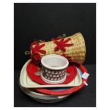 Veggie Tray, Serving Trays, Bell Basket & more