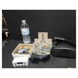 Radio, Sunglasses, Wooden Clayton Theater