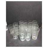 Clear Drinking Glasses