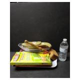 Wooden Hammer, Platter, Glassware & more