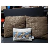 Adjusting to Retirement Pillow & Sofa / Chair