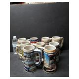 Collectible Beer Steins: NASA, Coors, Miller &