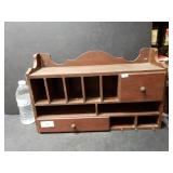 Wooden Hanging Knick Knack Shelf