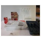 Flatware Organizers & Stuffer Hamburger Maker