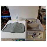 Foldable Pet Steps & Food Dish Pad