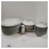 Fine Porcelain China - Diane Pattern **More