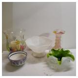 (5) Decorative Vases/Bowls