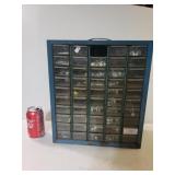 Metal Hardware Bin w/ Hardware