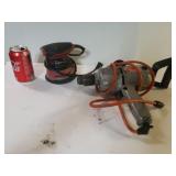 Palm Sander & Black & Decker Drill