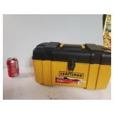 Craftsman Toolbox w/ adjustable wrenches, saw