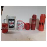 Vintage Thermoses, Milwaukee Tool & Porter Cable