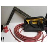 Squares, DeWalt Tool Bag & Air Hose