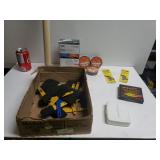 Foam Paint Brushes, Electric Tape, Staples, Dusk