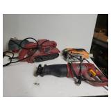 Reciprocating Saw "sawzall", Jigsaw, Belt Sander