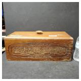 Vintage Wooden Bread Box