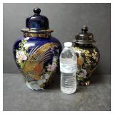 (2) Ginger Jars marked Japan