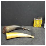 Vintage Gun Powder Horns & Daisy BBs