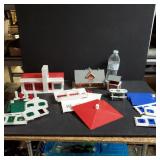 Model Train Display Buildings: Fire Dept,