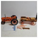 The Franklin Mint Allis-Chalmers Tractor & Wagon