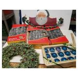 Christmas Decor Lot: Vintage Ornaments