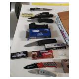 Pocket Knives: Delta Ranger, Firefighter, Crappie