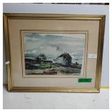 Artwork: Dark Country House Scene