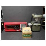 Cigar Box, Lanterns & Fuel Drum Rotary Tumbler