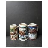 Budweiser Collectible Beer Steins