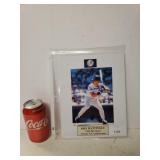 Signed COA: Dan Mattingly "The Hitman" All Time